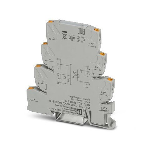 PLC-OPT-24DC/ 5DC/100KHZ-G - PLC-OPT- 24DC/ 5DC/100KHZ-G 2902972 PHOENIX CONTACT Solid-state relay module