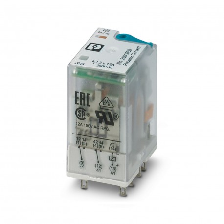 REL-IR2/LDP-24DC/2X21 - REL-IR2/LDP- 24DC/2X21 2903660 PHOENIX CONTACT Single relay