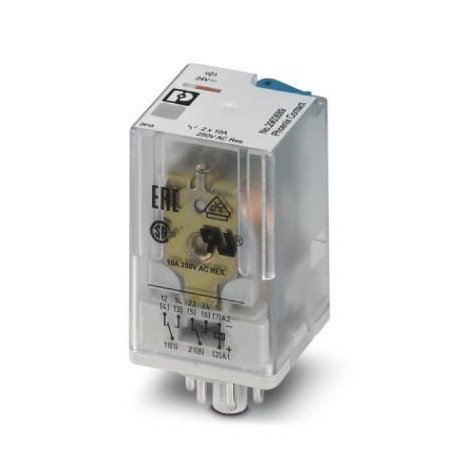 REL-OR2/LDP- 24DC/2X21 - REL-OR2/LDP- 24DC/2X21 2903689 PHOENIX CONTACT Single relay