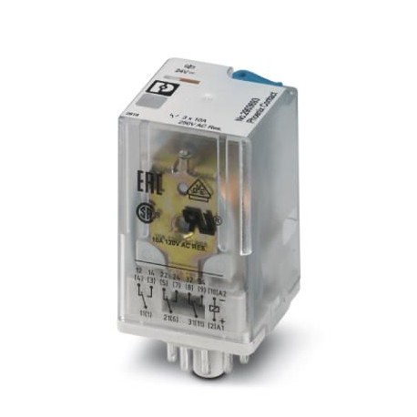 REL-OR3/LDP-24DC/3X21 - REL-OR3/LDP-24DC/3X21 2903693 PHOENIX CONTACT Single relay