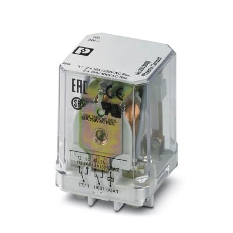REL-PR2- 24DC/2X21 - REL-PR2- 24DC/2X21 2903698 PHOENIX CONTACT Single relay