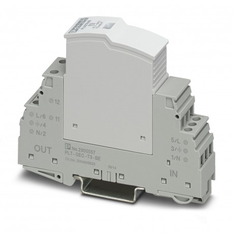 PLT-SEC-T3-60-FM - PLT-SEC-T3-60-FM 2905225 PHOENIX CONTACT Type 3 surge protection device