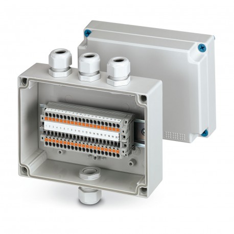 E AB A 180X130X100 20PT - E AB A 180X130X100 20PT 3002001 PHOENIX CONTACT Junction box