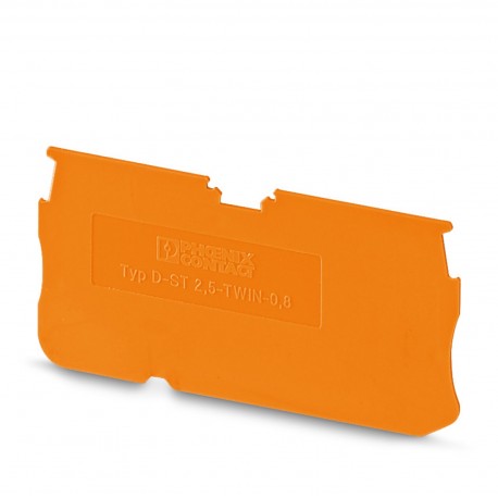 D-ST 2,5-TWIN-0,8 OG - D-ST 2,5-TWIN-0,8 OG 3030512 PHOENIX CONTACT End cover