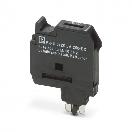 P-FU 5X20 LA 250-EX - P-FU 5X20 LA 250-EX 3036836 PHOENIX CONTACT Fuse plug