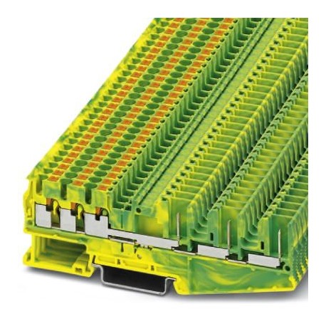 PT 2,5-HEXA/3P-PE - PT 2,5-HEXA/3P-PE 3040052 PHOENIX CONTACT Ground modular terminal block