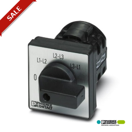 RS20-US-S0004-0204-014H-001 - RS20-US-S0004-0204-014H-001 3069700 PHOENIX CONTACT Voltmeter changeover switch, with 0 position, connection..
