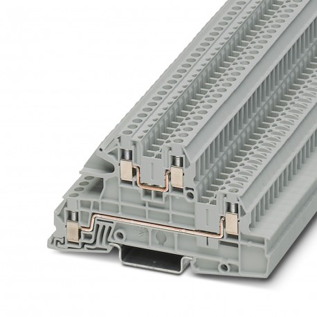 UTI 2,5-L/L - UTI 2,5-L/L 3076031 PHOENIX CONTACT Installation level terminal block, Screw connection, Cross section: 0.2 ..
