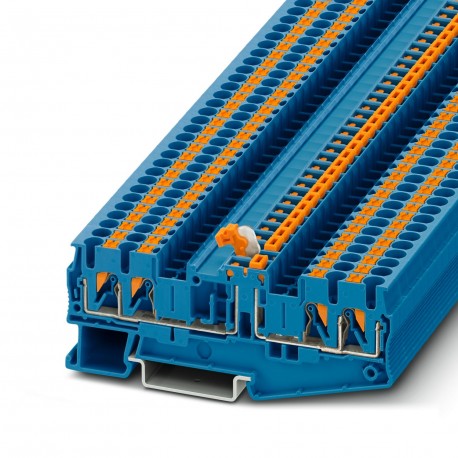 PT 2,5-QUATTRO-MTB BU - PT 2,5-QUATTRO-MTB BU 3210191 PHOENIX CONTACT Knife disconnect terminal block