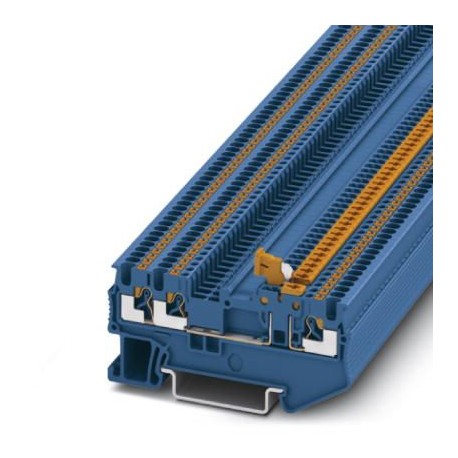 PT 1,5/S-TWIN-MT BU - PT 1,5/S-TWIN-MT BU 3210312 PHOENIX CONTACT Knife disconnect terminal block