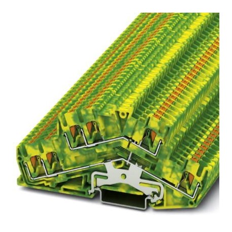 PTTBS 2,5-TWIN-PE - PTTBS 2,5-TWIN-PE 3210602 PHOENIX CONTACT Double-level terminal block