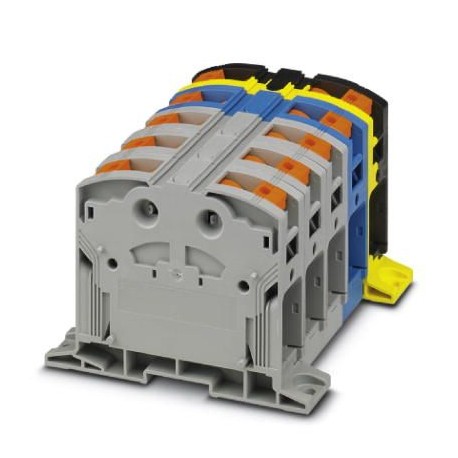 PTPOWER 150-3L/N/FE-F - PTPOWER 150-3L/N/FE-F 3215036 PHOENIX CONTACT High-current terminal block, Blocked, Connection method: Power..