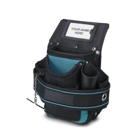 TOOL-BELTPOUCH EMPTY CUS - TOOL-BELTPOUCH EMPTY CUS 8191311 PHOENIX CONTACT Tool belt pouch, unequipped, business card-sized marking la..