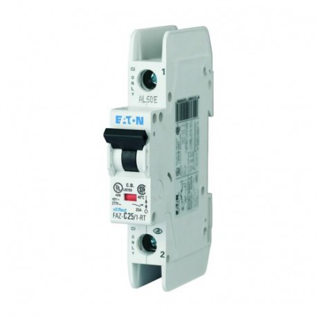 FAZ-B10/1-RT - FAZ-B10/1-RT 132740 Y7-132740 EATON ELECTRIC Miniature circuit breaker (MCB), 10A, 1p, B-Char, AC