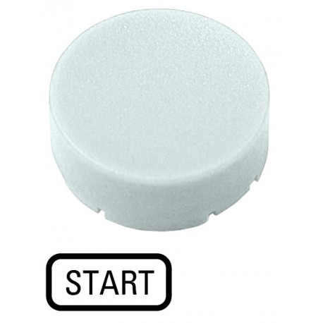 M22-XDH-W-GB1 - M22-XDH-W-GB1 218242 M22-XDH-W-GB1Q EATON ELECTRIC M22-XDH-W-GB1Q Button plate, raised white, START