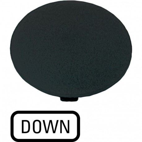 M22-XDP-S-GB4 - M22-XDP-S-GB4 218287 Y7-218287 EATON ELECTRIC M22-XDP-S-GB4Q Button plate, mushroom black, DOWN