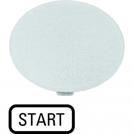 M22-XDP-W-GB1 - M22-XDP-W-GB1 218284 Y7-218284 EATON ELECTRIC M22-XDP-W-GB1Q Button plate, mushroom black, START