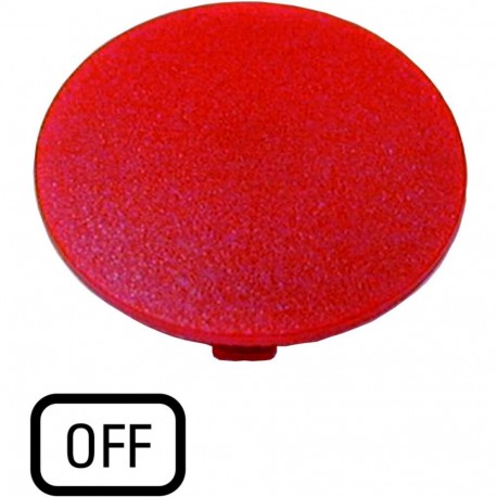 M22-XDP-R-GB5 - M22-XDP-R-GB5 218289 Y7-218289 EATON ELECTRIC M22-XDP-R-GB5Q Button plate, mushroom red, OFF