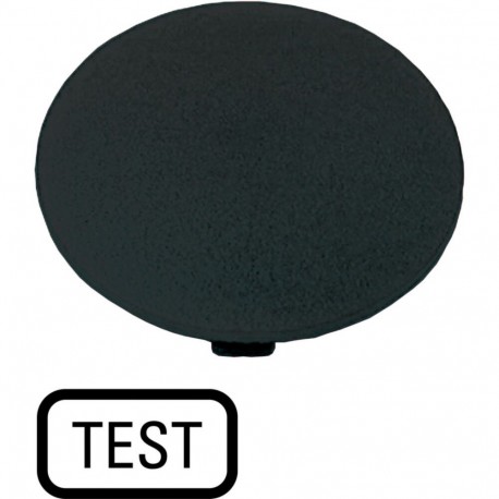 M22-XDP-S-GB9 - M22-XDP-S-GB9 218288 Y7-218288 EATON ELECTRIC M22-XDP-S-GB9Q Button plate, mushroom black, TEST