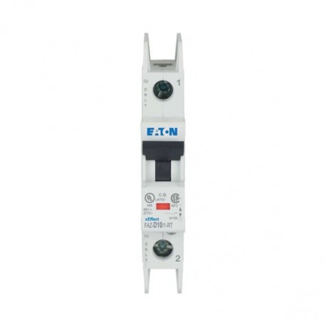 FAZ-D10/1-RT - FAZ-D10/1-RT 102147 Y7-102147 EATON ELECTRIC Miniature circuit breaker (MCB), 10A, 1p, D-Char, AC