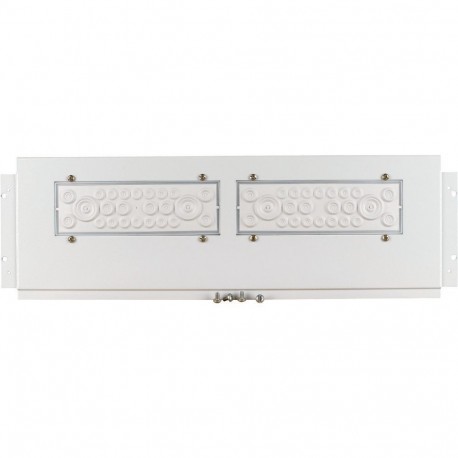 BP-FLP-830-2K-W - BP-FLP-830-2K-W 116247 EATON ELECTRIC Cable entry / flange plate for W 830mm, pass-through flange, white