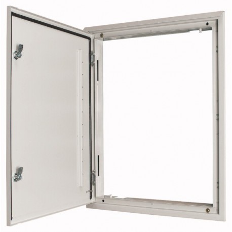 BPA-U-3S-600/20 - BPA-U-3S-600/20 111227 0002459679 EATON ELECTRIC 3-component flush-mounting door frame with door, open air, ..