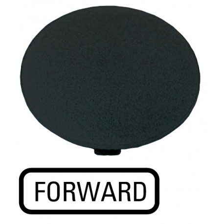 M22-XDP-S-GB15 - M22-XDP-S-GB15 218291 M22-XDP-S-GB15Q EATON ELECTRIC M22-XDP-S-GB15Q Button plate, mushroom black, FORWARD