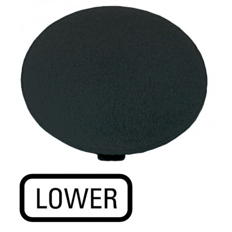 M22-XDP-S-GB18 - M22-XDP-S-GB18 218294 M22-XDP-S-GB18Q EATON ELECTRIC M22-XDP-S-GB18Q Button plate, mushroom black, LOWER
