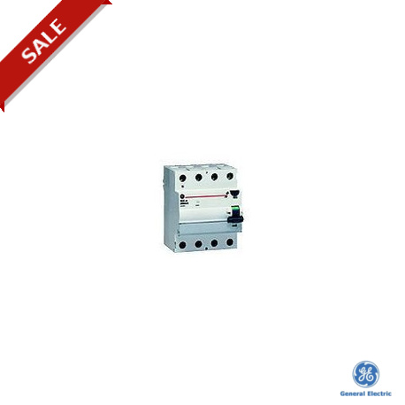 FP425/300 - FP425/300 604257 GENERAL ELECTRIC Residual current circuit breaker FP AC 4P 25 A 300 mA