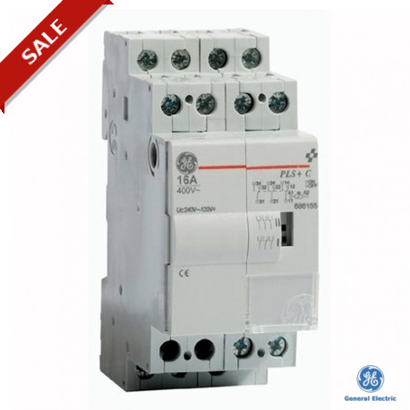 PLS+C 163048A - PLS+C 163048A 686153 GENERAL ELECTRIC PULSAR-S+ impulse switch + electronic central command 16A 3CO 48Vac