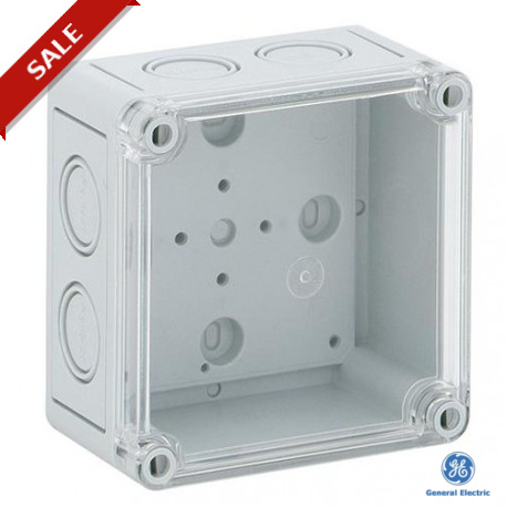 861503 - 861503 GENERAL ELECTRIC MultiBox MB 11 65x65x81 with metric knock-outs PC transparent
