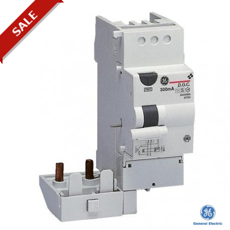 DOCS232/300 - DOCS232/300 607514 GENERAL ELECTRIC DIFF-O-CLICK Residual current devices Series S 2P 2M 32A 300mA