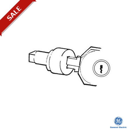 811331 - 811331 GENERAL ELECTRIC Fix-o-Rail Senior locking device cilinder lock with 2 keys V2432-E