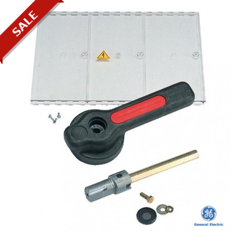 D661960231 - 731786 GENERAL ELECTRIC Direct single black handle and transparent main contact cover shield Dilos 6S(35kA)