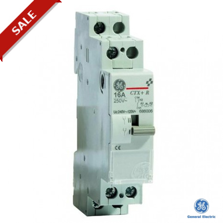 CTX + R161008A - CTX + R161008A 686000 GENERAL ELECTRIC CONTAX-R+relays 16A 1CO 8Vac