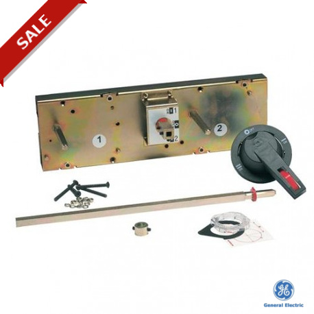 D/062927-265 - 731453 GENERAL ELECTRIC Changeover system, black handle IP65 H 55mm for Dilos 1H and Fulos 000