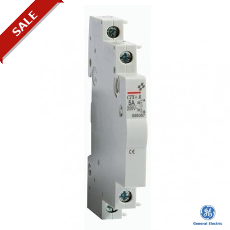 CTX + R520 - CTX + R520 686068 GENERAL ELECTRIC PULSAR-S+ add-on auxiliary 5A 2NO