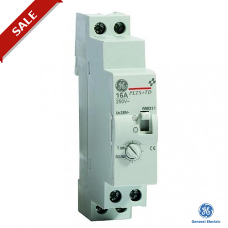 PLTS+TD - PLTS+TD 666311 GENERAL ELECTRIC PULSAR-TS+ Time-delay impulse relay 16A 1NO 230Vac