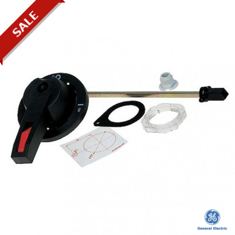 D/061910-004 - 730256 GENERAL ELECTRIC Set containing black handle with padlock possibility and extension shaft L 400mm fo..