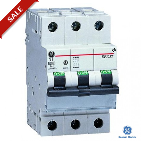 EP103TK32 - EP103TK32 691393 GENERAL ELECTRIC Miniature circuit breaker EP100T 3P 32A K GE