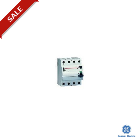 FPA440/100 - FPA440/100 604102 GENERAL ELECTRIC Residual current circuit breaker FP A 4P 40 A 100 mA