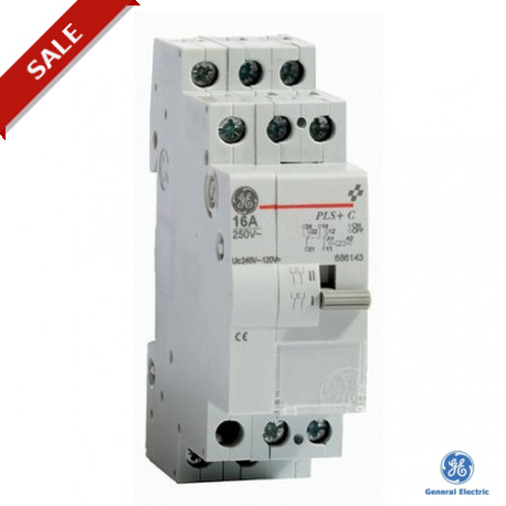 PLS+C 162230A - PLS+C 162230A 686142 GENERAL ELECTRIC PULSAR-S+ impulse switch + electronic central command 16A 2CO 230Vac