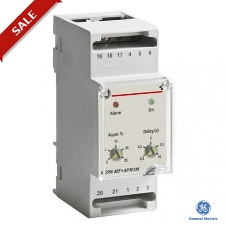 MT+AP3F2M - MT+AP3F2M 665396 GENERAL ELECTRIC Phase sequence relay MT+ AP 3F 2M