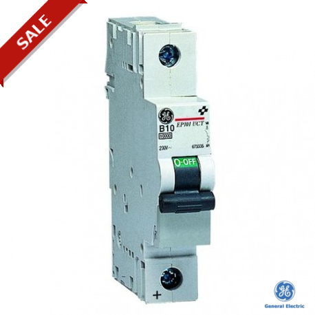 EP101UCTK02 - EP101UCTK02 691470 GENERAL ELECTRIC Miniature circuit breaker EP100 UCT 1P 2A K GE