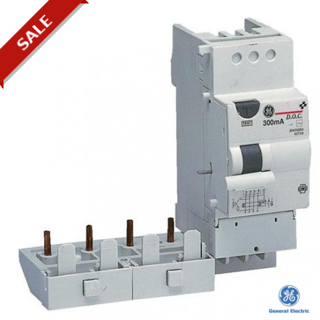 DOCA532/100 - DOCA532/100 607670 GENERAL ELECTRIC DIFF-O-CLICK Residual current devices Series A 4P 2M 32A 100mA