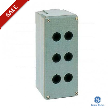 080SP3 - 080SP3 170803 GENERAL ELECTRIC Push-Button Stations, Cover With Holes With Conduit Entry, No. Of Holes: 3