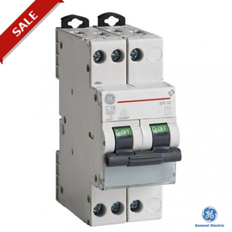 EPC 63 B06 - EPC 63 B06 692646 GENERAL ELECTRIC Miniature circuit breaker UNIBIS EPC 60 3P 2m 6kA B 6A GE