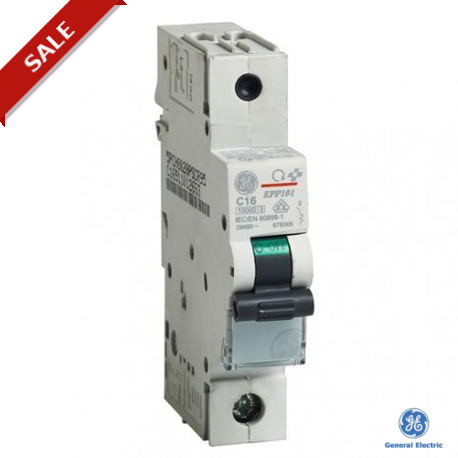 EPP101B63 - EPP101B63 678271 GENERAL ELECTRIC Miniature circuit breaker FIXWELL 10kA 1P B 63A GE