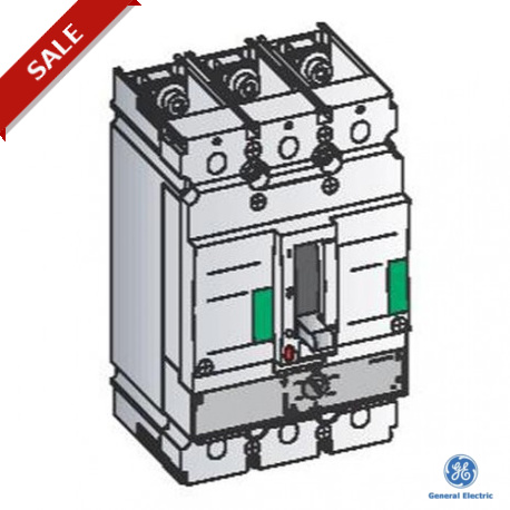 FEH436MC250KF - FEH436MC250KF 434844 GENERAL ELECTRIC FEH 250 Breaker Icu 80 kA/415VAC Ue 690VAC 4P 3trips 250A Mag Break