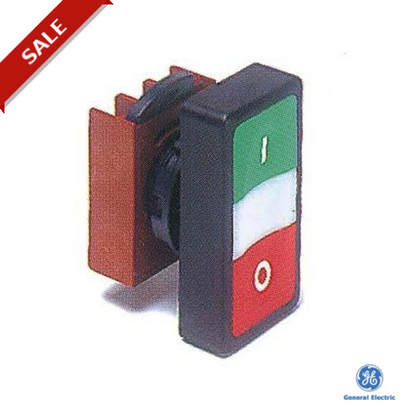 P9DPLVRG00 - P9DPLVRG00 186881 GENERAL ELECTRIC Double function push-buttons, Plastic caps without symbols, Flush cap, Gr..
